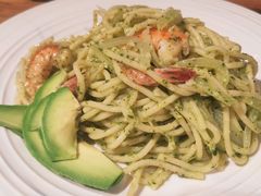 青酱牛油果鲜虾意面-ZEMOCAFE·FUSION FOOD(西交利物浦店)