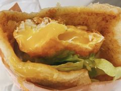 -小红车炸蛋葱油饼