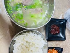 -吉林延边牛肉汤饭，大冷面