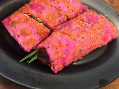 火龙果蛋卷饼-甘味食堂(素食料理/蔬食料理/恆春美食)