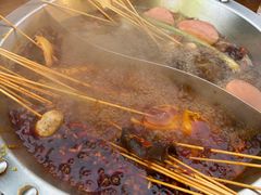 -拈签一笑黄牛肉辣卤串串