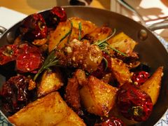 辣土豆章鱼足-幸薈飯堂