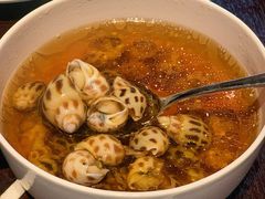 古越陈酿煮花螺-杭州西子湖四季酒店·金沙厅