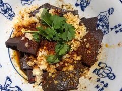 辣子蒜羊血-汉唐宴长安食府