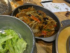 炒粉丝-姜虎东白丁烤肉(虹桥天地店)