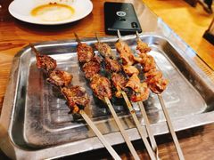 烤鸡胗-清真吴记门钉肉饼·喜多利