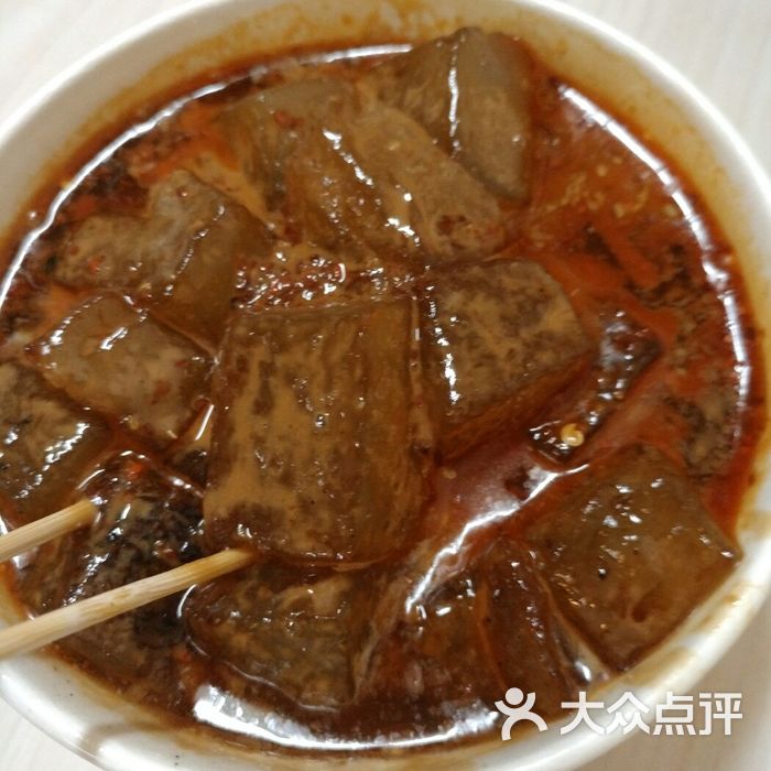 绿豆煎焖子