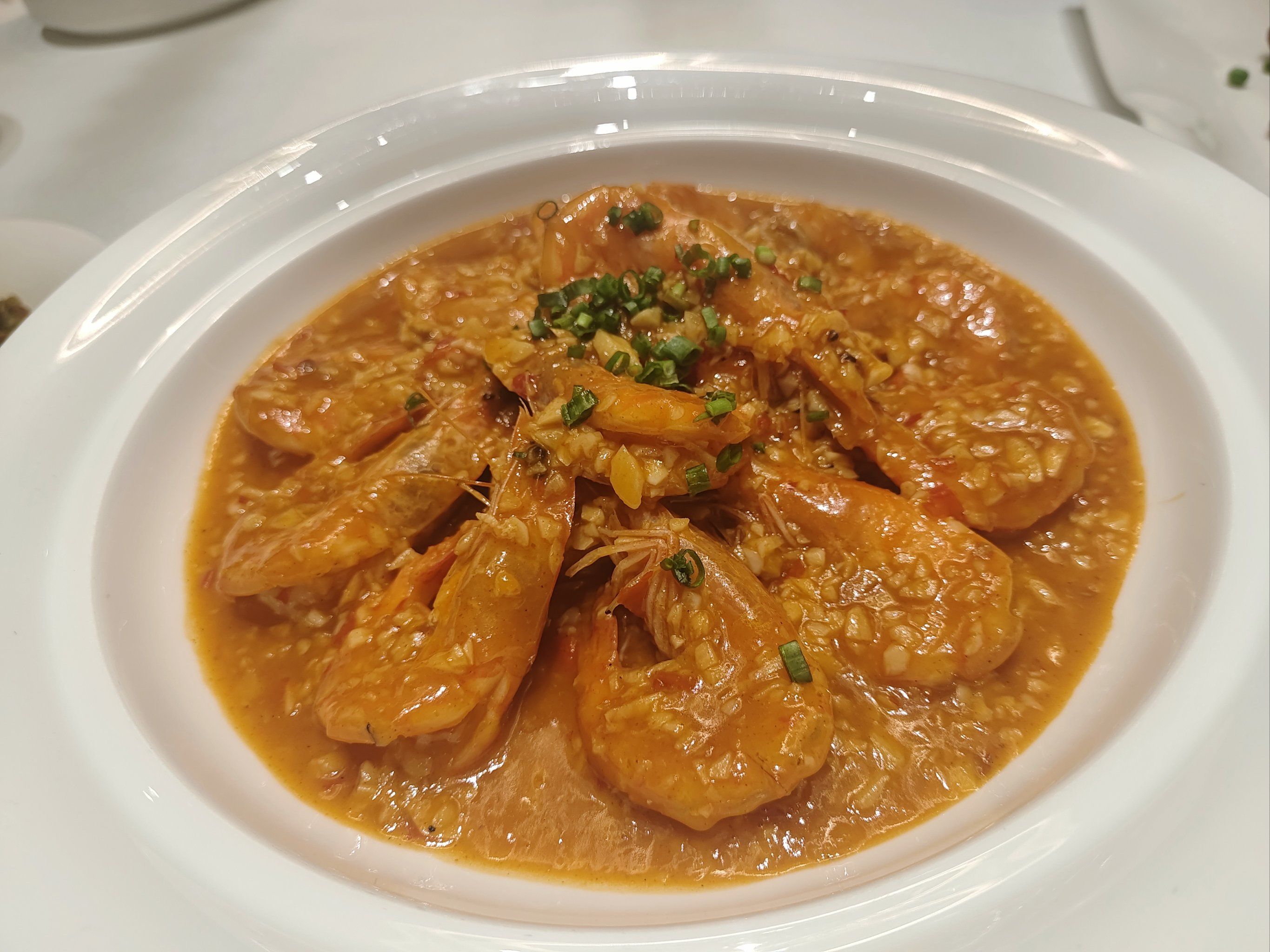 蒜蓉口味虾,选用大号基围虾,开背更好入味