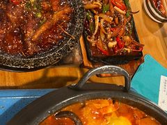 泡菜炒鱿鱼-쌍화점 霜花店·朝鲜族料理(徐家汇店)
