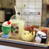閑人喫茶店周末见🍒这杯蜜瓜苏打有点聪明的样子！