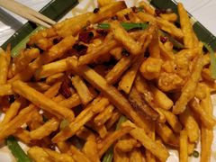干煸藕丝-澎湖湾农家菜(八一路楚天府店)