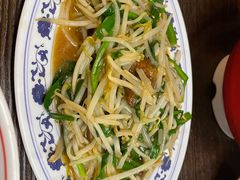 韭菜炒猪肝-拉面莊夢語＆中华料理八椿