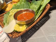 -草家酱蟹炭火烤肉店(珲春南路一店)