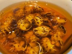 古越陈酿煮花螺-杭州西子湖四季酒店·金沙厅