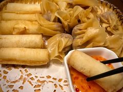 炸牛奶拼炸云吞-阿多私房菜(顺德店)