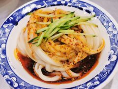 麻酱凉皮-西安贾三灌汤包·回坊小吃·清真炒菜(北院门总店)