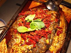 -探鱼·鲜青椒爽麻烤鱼(苏宁广场店)