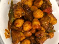 风味排骨烧鹌鹑蛋-老朴饭店(邮政街总店)