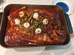 荔枝香辣烤鱼-鱼酷活鱼烤鱼(南京水游城店)