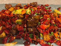 歌乐山辣子雪花牛肉-莲·中餐厅(成都首座万豪酒店)