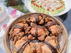 -七的湖·晚芳亭·阳澄湖农家菜·大闸蟹(莲花岛店)