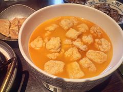 虾汤水乡嫩豆泡-庐灶江南·江南菜·四合院Bistro(东直门雍和宫·原华侨宾馆店)