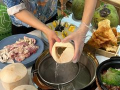 -烹然四季椰子鸡火锅(团结湖总店)