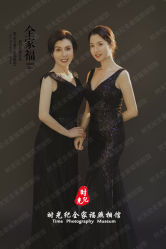 -时光纪亲子全家福照相馆(静安店母女写真父母纪念照)