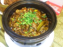 鱼香茄子煲-东方之珠海鲜酒楼(南开店)
