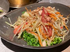 青芒腰果胡萝卜洋葱沙拉-CHINCHIN 青青·泰国料理(万象食家店)