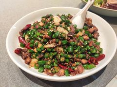 青椒煸鸡翅腿-柴门头啖汤·经典川菜·慢火汤品(锦城万达店)