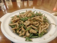 砂煲扁豆丝-北平小馆·烤鸭·家常菜(磨房北里店)