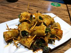 烤香菜卷-有奴思烤肉·清真(正宁路店)
