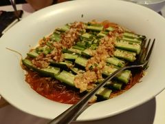 蒜蓉粉丝蒸秋葵-汤城小厨•粤菜•靓汤(金宝街店)