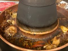 招牌羊蝎子锅底-颐品居涮肉(乌鲁木齐中路店)