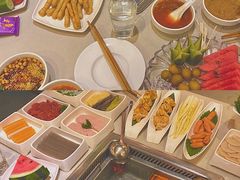 自助取餐区-海底捞火锅(勒泰店)