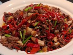 洪湖藕带炒黄牛肉-在莲野·湖北民间菜·头牌松滋鸡(光谷步行街店)