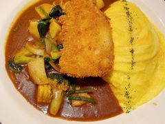 炸虾排咖喱蛋包饭-池奈·咖喱蛋包饭(熙地港店)
