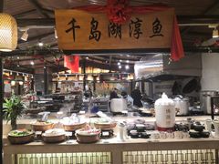 自助取餐区-百姓渔村(建设路店)