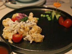 芥末炸虾丸子-卯时·龙光雅宴·精致锡帮菜(惠山古镇店)