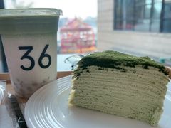 -36抹茶·千层与鲜果茶(欢乐海岸店)