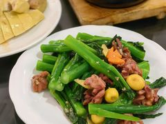 芥兰炒鸡杂-文记壹心鸡(宝华路店)