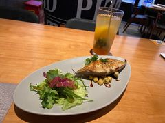 香煎鲽鱼配地中海绘豆-新贝乐意大利餐厅(苏州中心店)