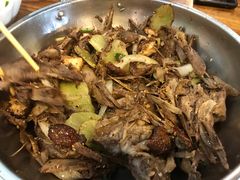 主打的干锅鸭头-安诚居干锅鸭头(八角店)
