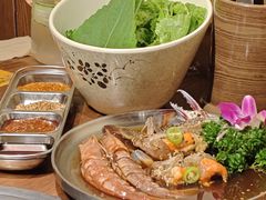 -明洞阿姨·韩式酱蟹烤肉·创意料理(三元桥店)