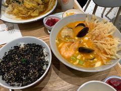 辣鳕鱼汤配日式海苔饭-池奈·咖喱蛋包饭(熙地港店)
