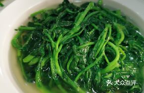 Spring Water-Steamed Greens