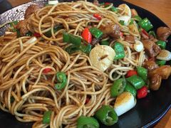 爆辣小公鸡炒面-望京一号·重庆江湖菜(工体店)