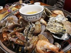 大锅蒸海鲜-永红源·啤酒烧烤海鲜大排档(台柳路店)
