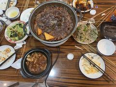 -老红桥炸灌肠牛肚锅烧烤(定福庄店)